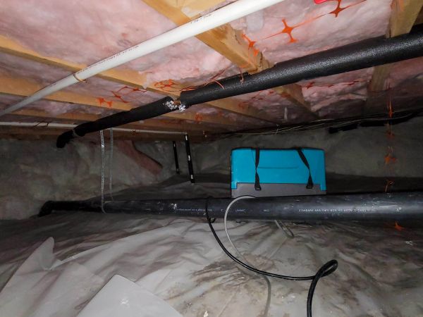 Crawl Space Water Remediation in San Diego